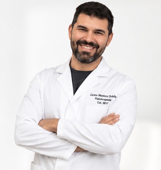 Carlos Montoro Orduña, fisioterapeuta colegiado 3817